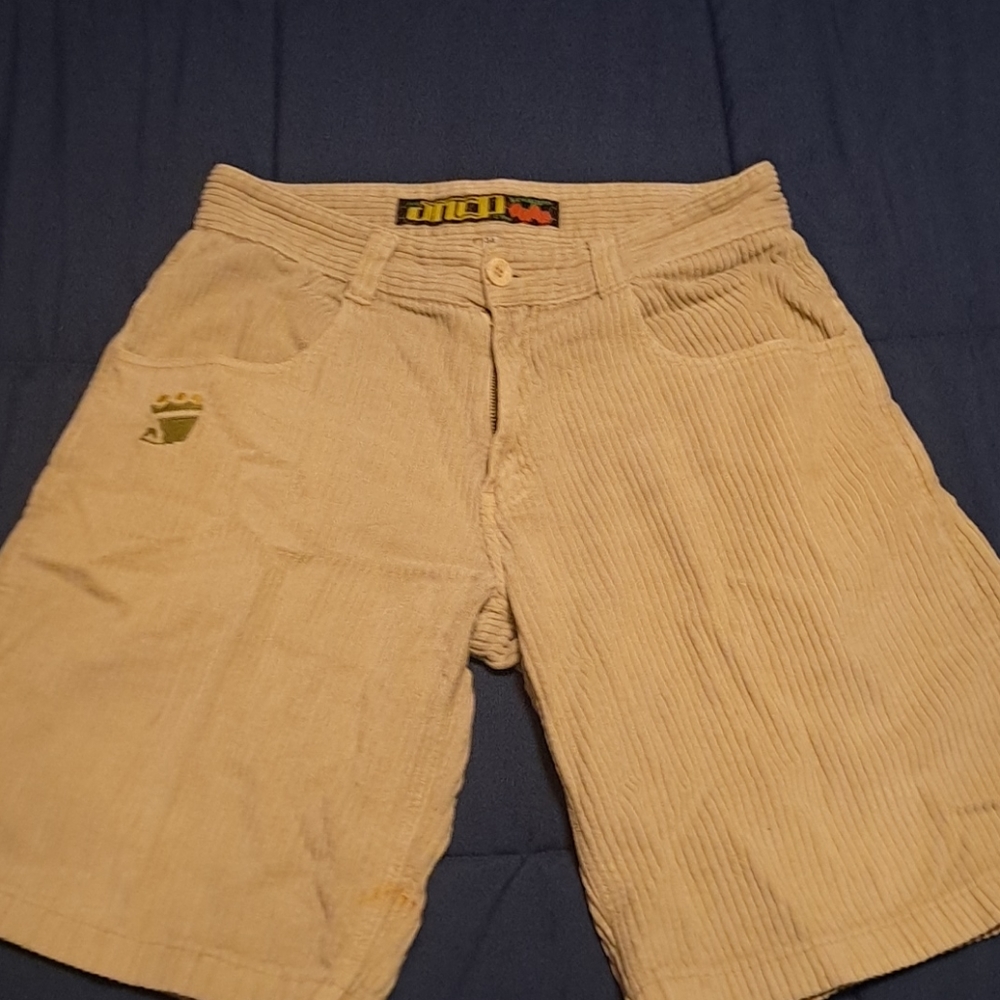 Jnco corduroy shorts